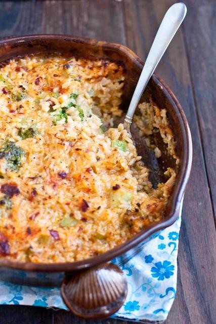 Chipotle Chicken and Rice Casserole