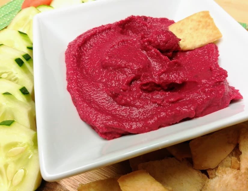 Chipotle Lime Beet Hummus