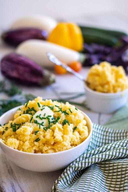 Chive and Butter Mashed Rutabaga