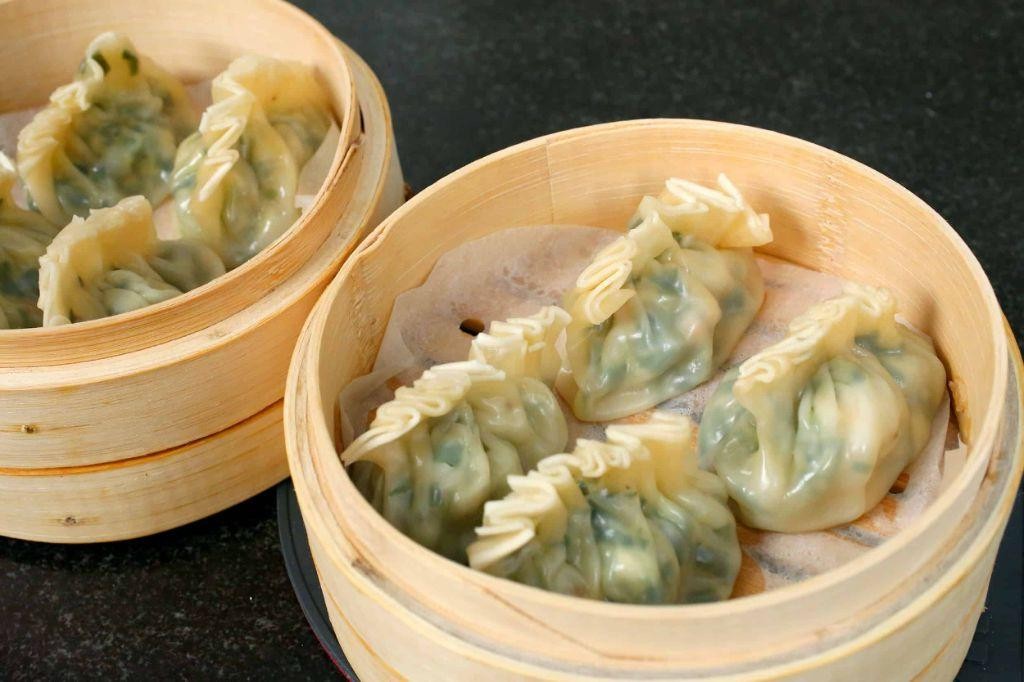Chive and Shrimp Dumplings
