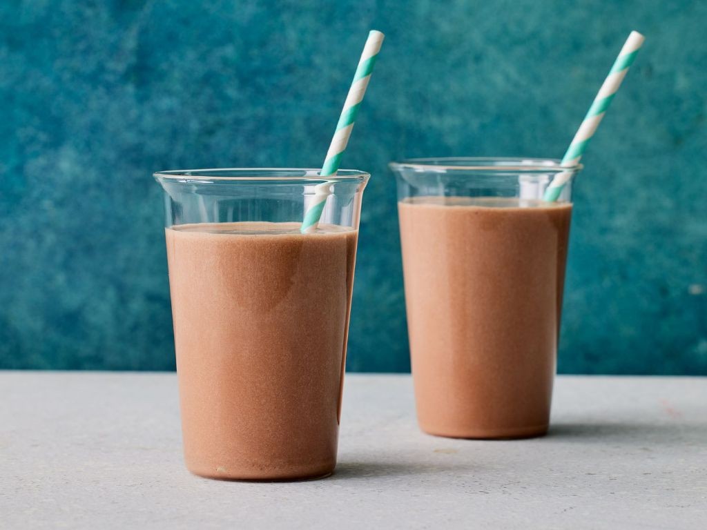 Chocolate Banana Protein Smoothie