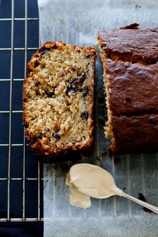 Chocolate Chip Banana Bread with Espresso