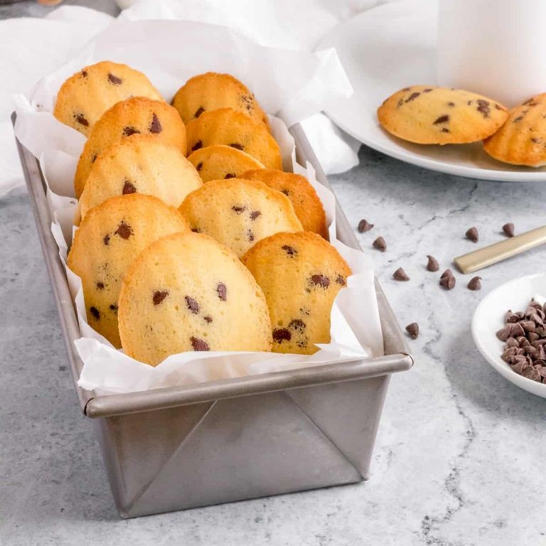 Chocolate Chip Madeleines