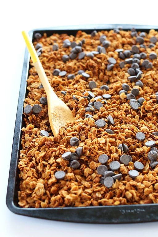 Chocolate Chip Peanut Butter Granola