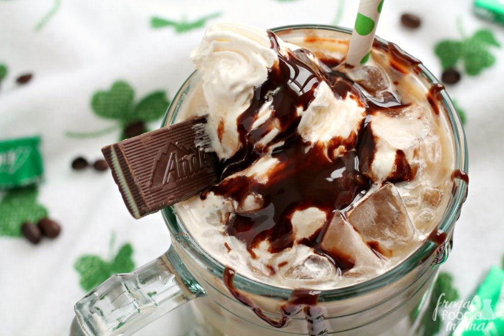 Chocolate Mint Irish Coffee