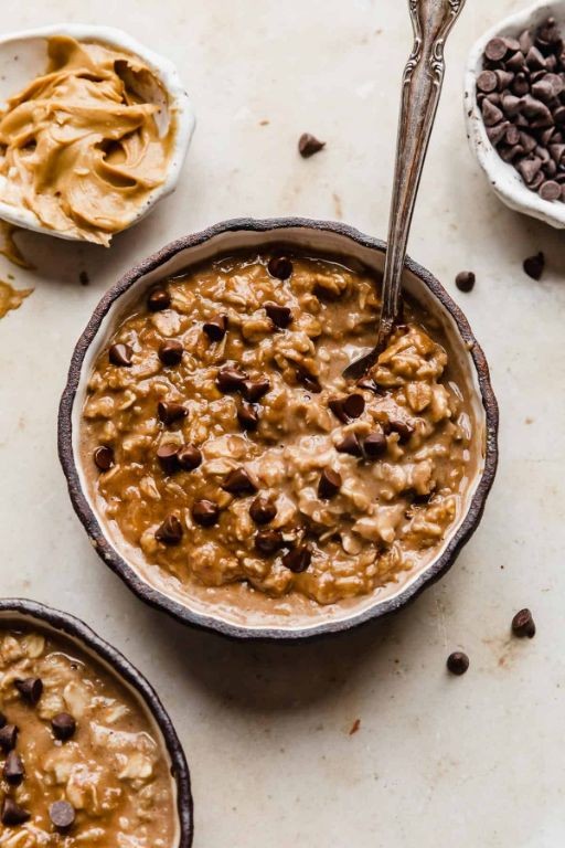 Chocolate Peanut Butter Protein Oatmeal