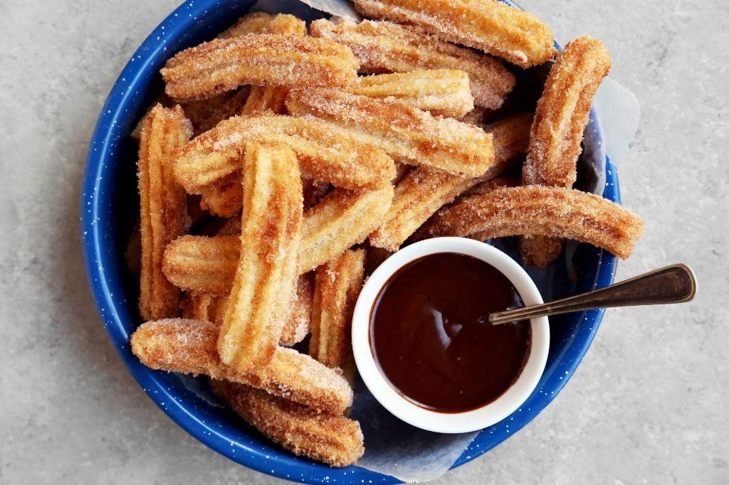 Chocolate-Dipped Churros