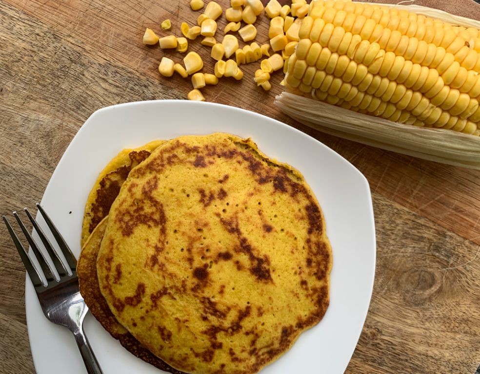 Chorreadas Corn Pancakes