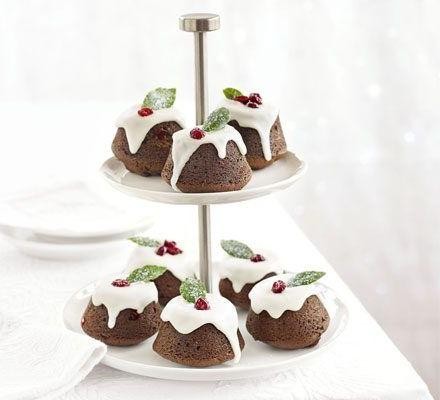 Christmas Pudding Cupcakes