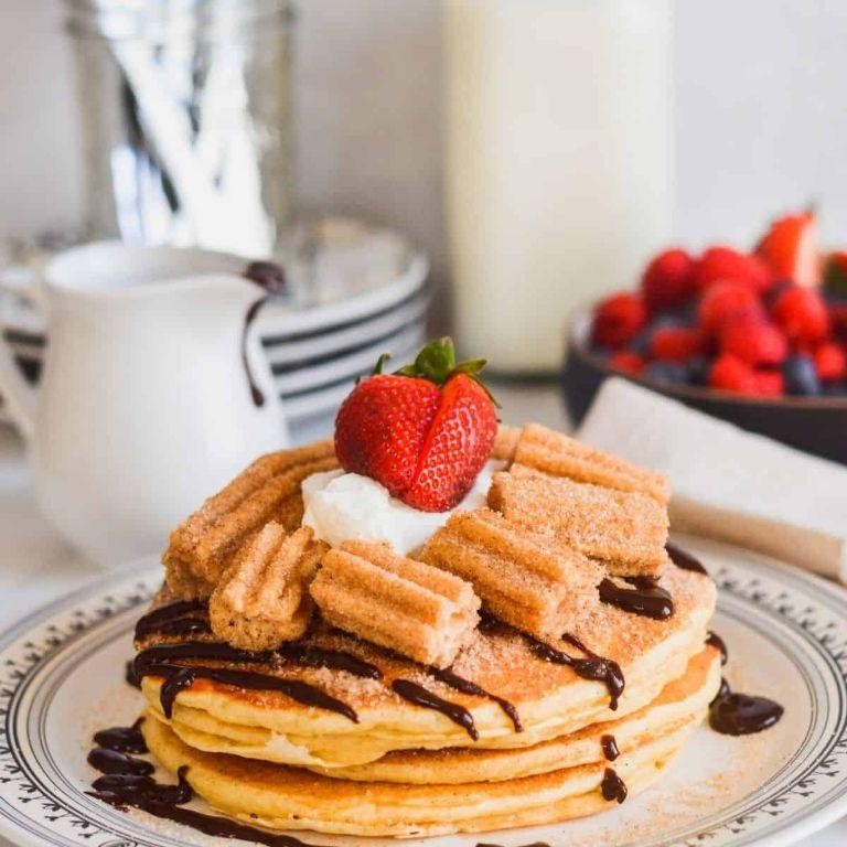 Churro Pancakes