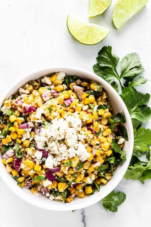 Cilantro Lime Esquites with Feta