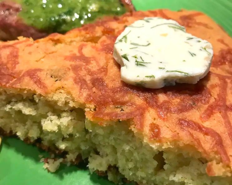 Cilantro Lime Mexican Cornbread