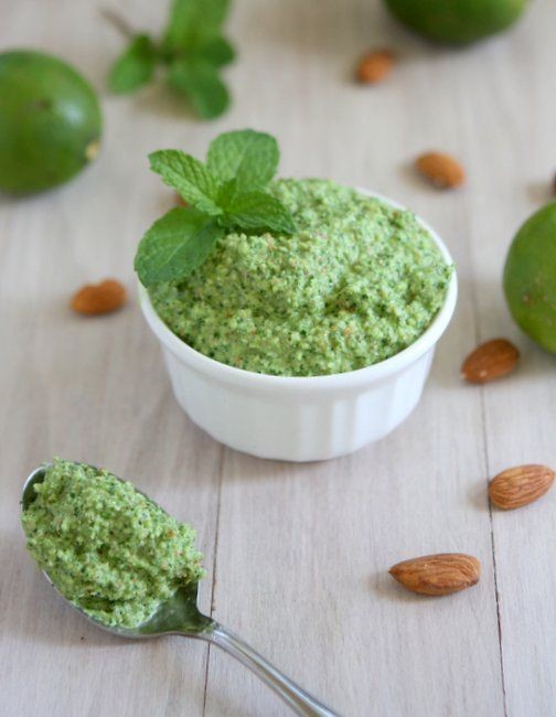 Cilantro and Almond Pesto