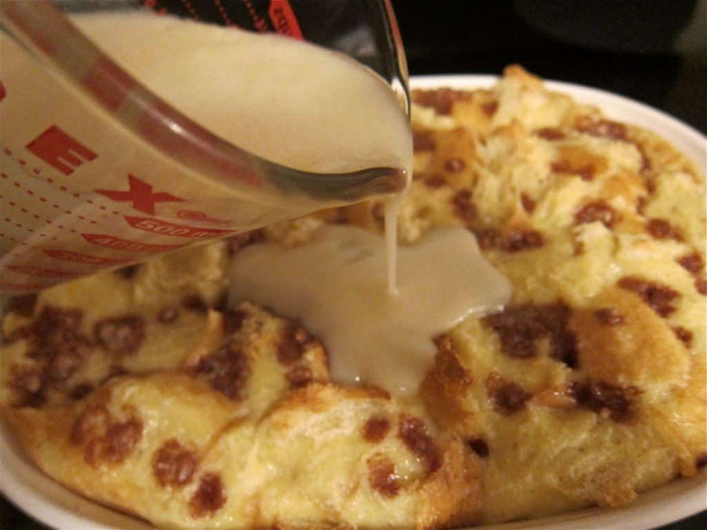 Cinnamon Chip Bread Pudding