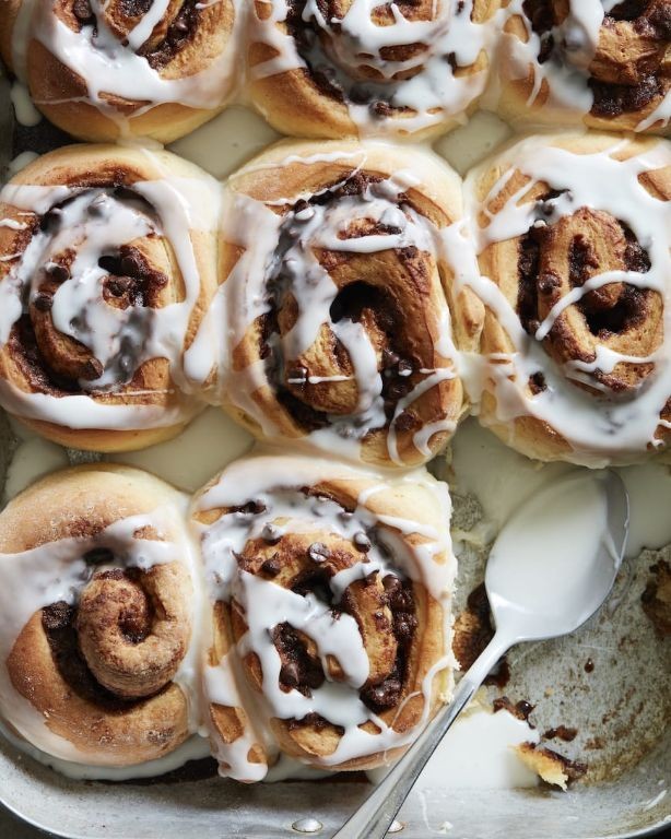 Cinnamon Chip Cinnamon Rolls