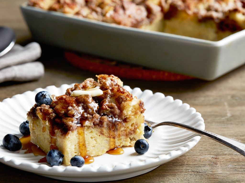 Cinnamon Chip French Toast Casserole