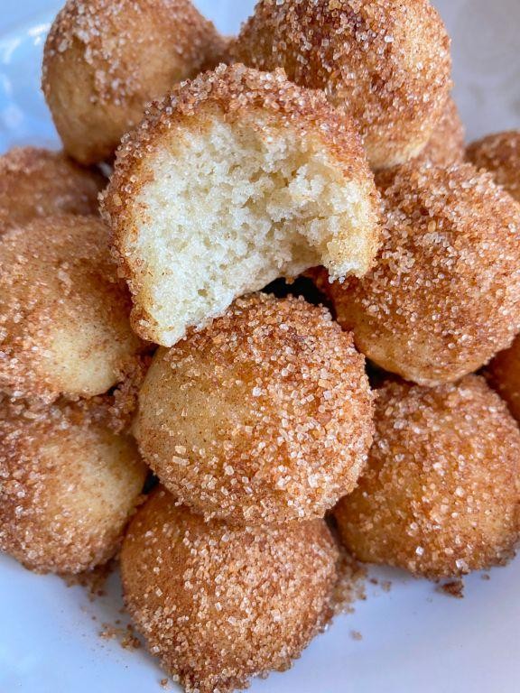 Cinnamon Sugar Donut Holes