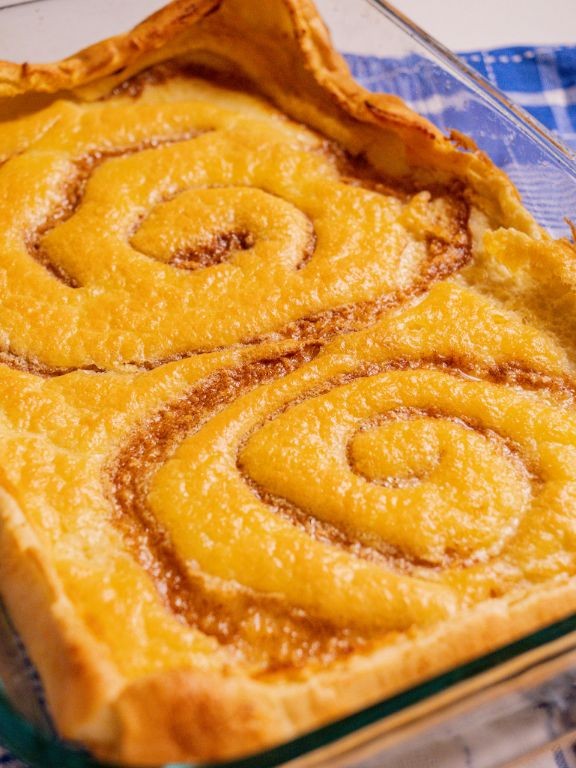 Cinnamon Sugar German Pancake