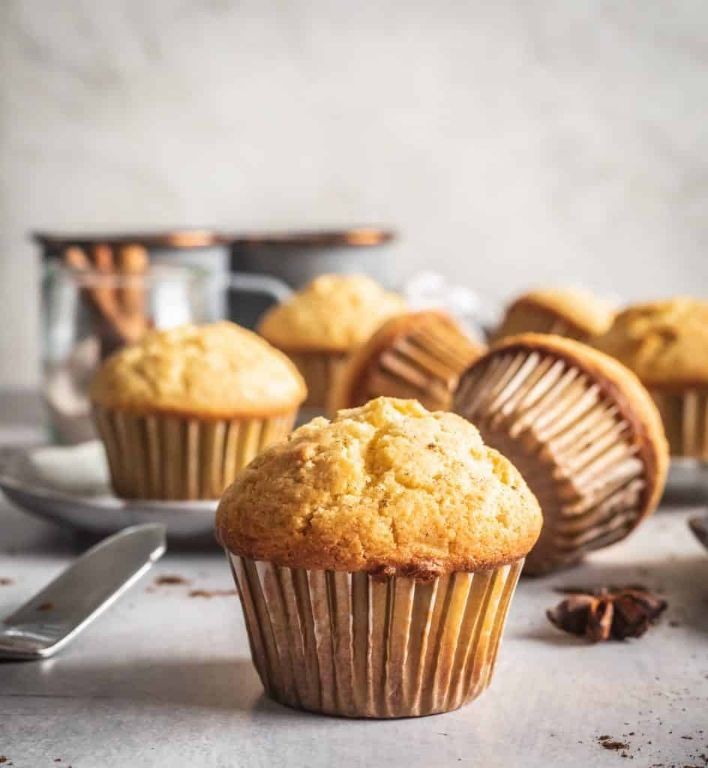 Cinnamon Sugar Sweet Cornbread Muffins