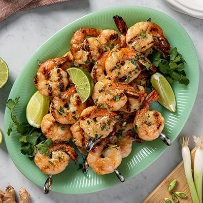 Citrus Ginger Shrimp Kabobs