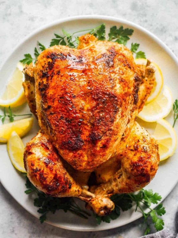 Citrus Herb Instant Pot Whole Chicken