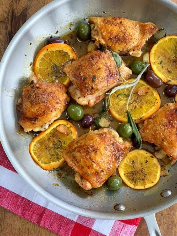 Citrus Italian Chicken Marinade with Orange and Thyme