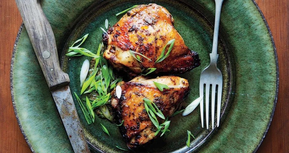 Citrus Marinated Split Chicken Thighs