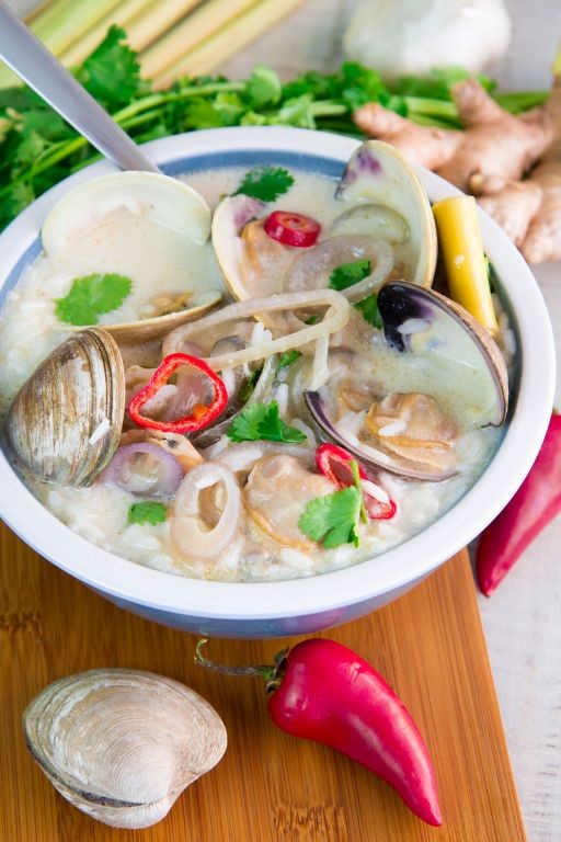 Clam and Coconut Milk Soup