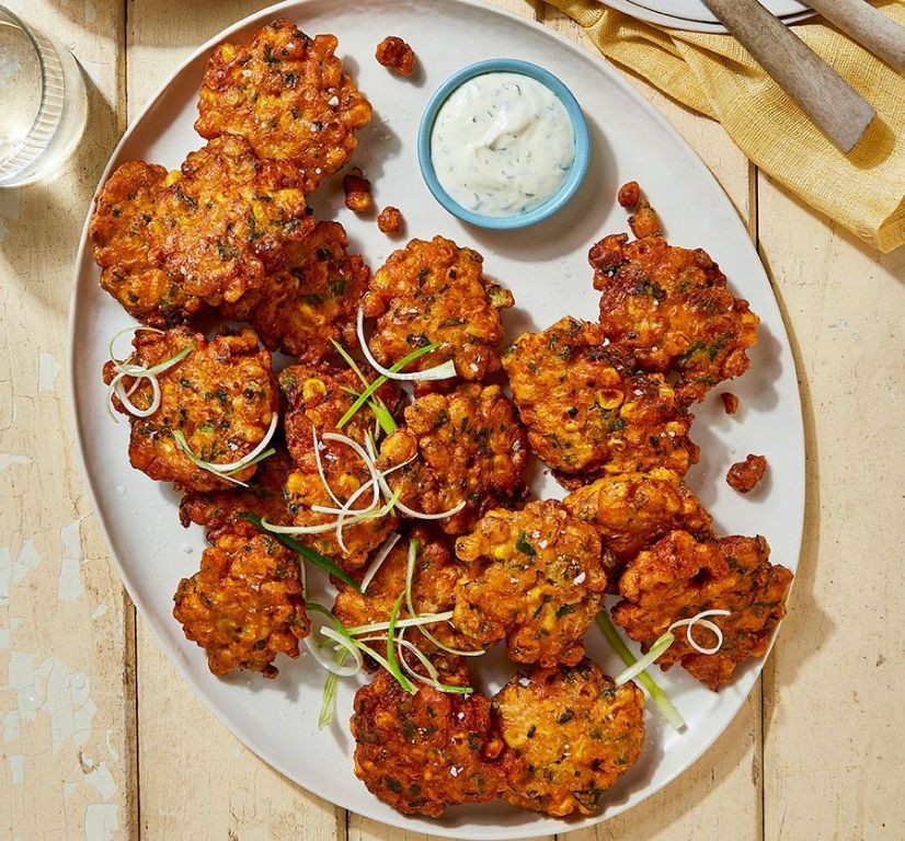 Clam and Corn Fritters