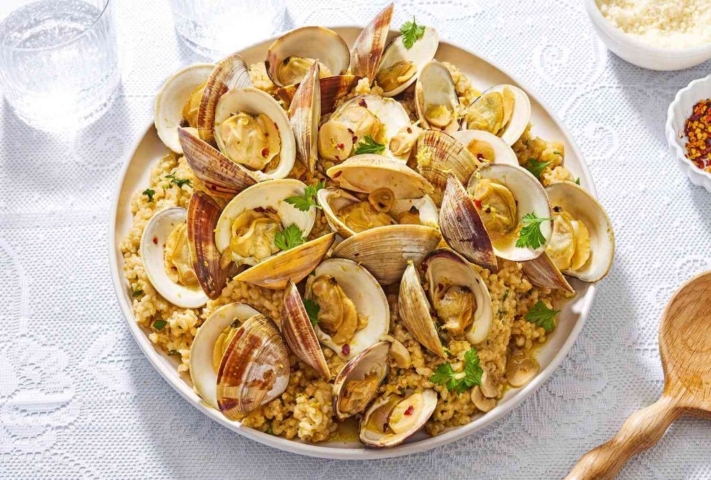 Clam and Herb Risotto