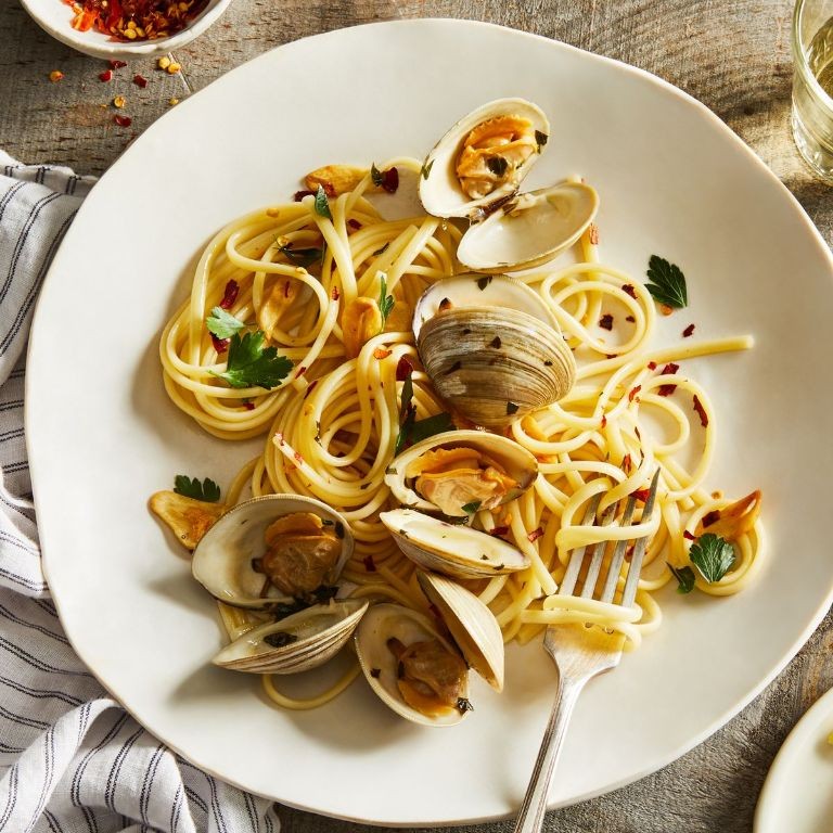 Clam and Lemon Butter Pasta