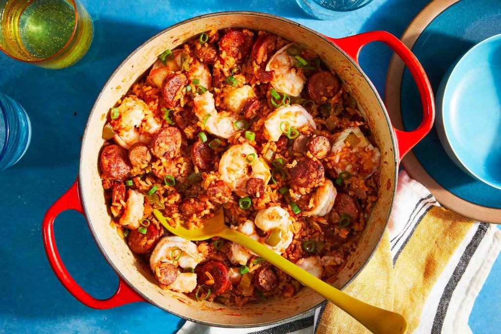 Clam and Sausage Jambalaya