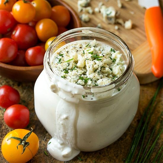 Classic Blue Cheese Dressing with Buttermilk
