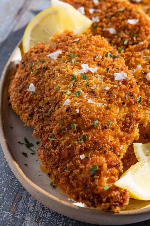 Classic Breaded Chicken Cutlets