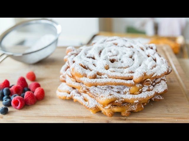 Classic Carnival-Style Funnel Cake