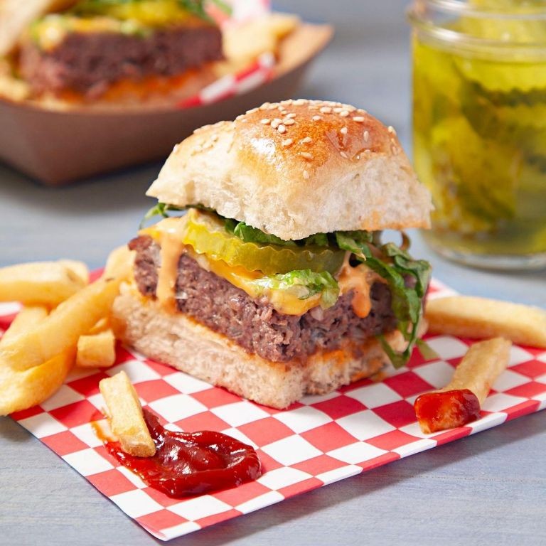 Classic Cheeseburger Sliders with Secret Sauce