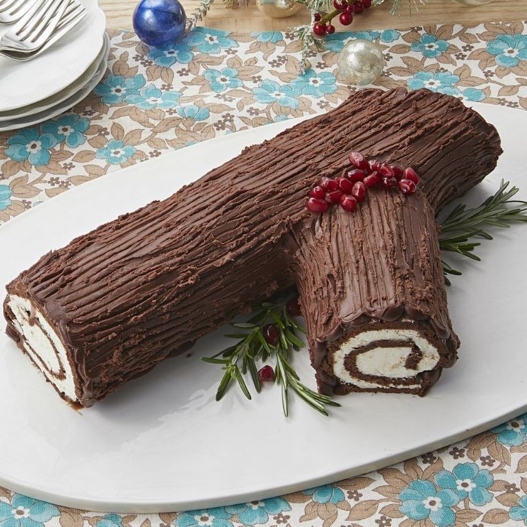 Classic Christmas Yule Log