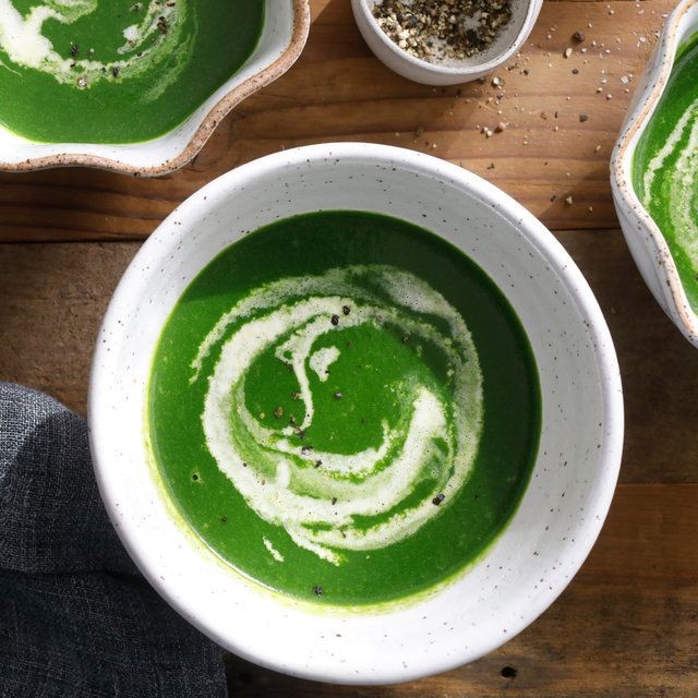 Classic Cream of Spinach Soup