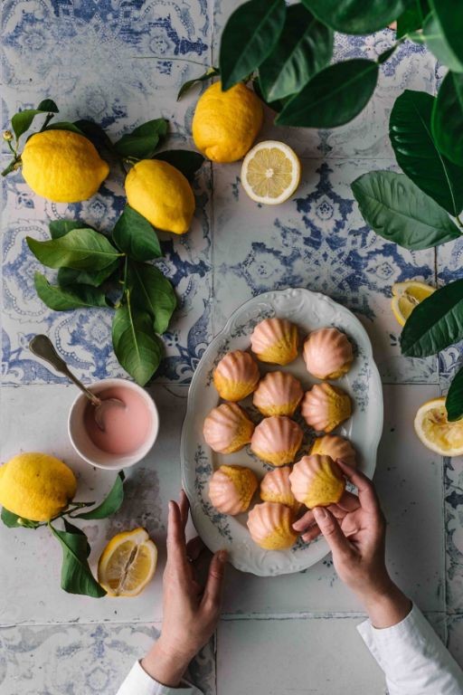 Classic French Madeleines with Lemon Zest