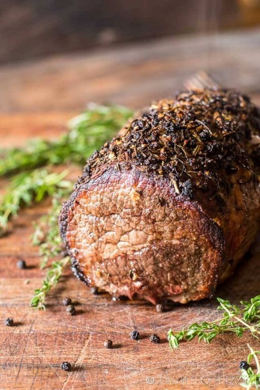 Classic Herb-Crusted Rump Roast