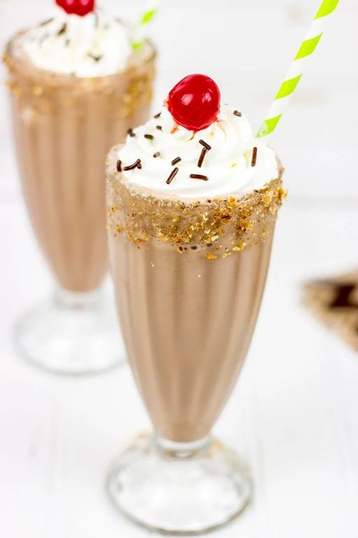 Classic Malted Milk Chocolate Shake
