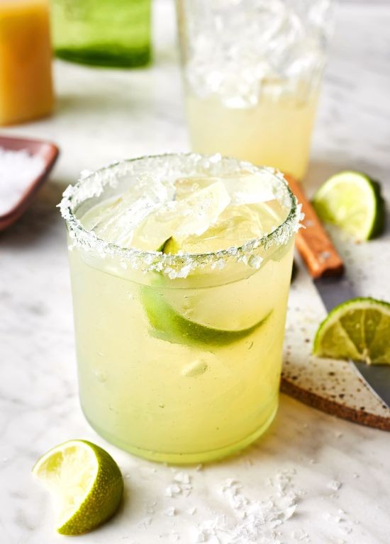 Classic Margarita with Fresh Lime Juice