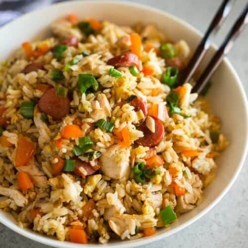 Classic Peruvian Arroz Chaufa