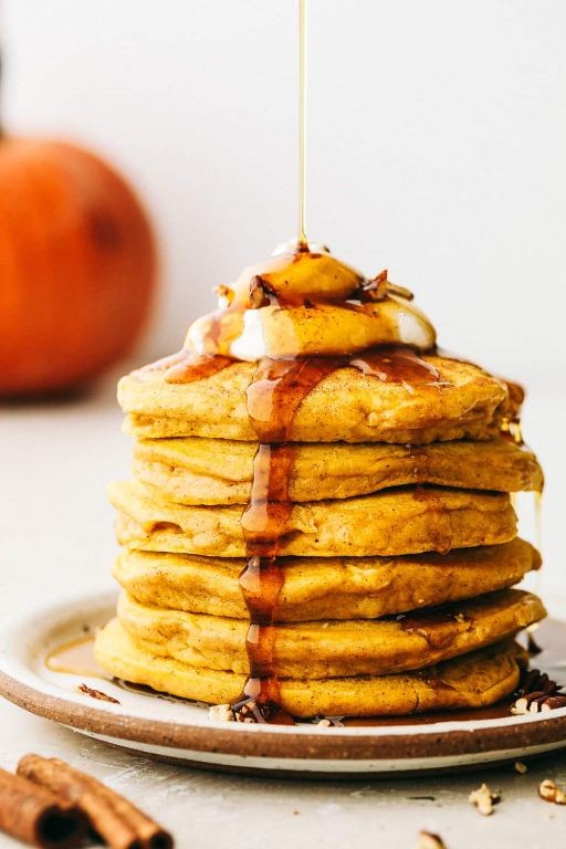 Classic Pumpkin Spice Pancakes