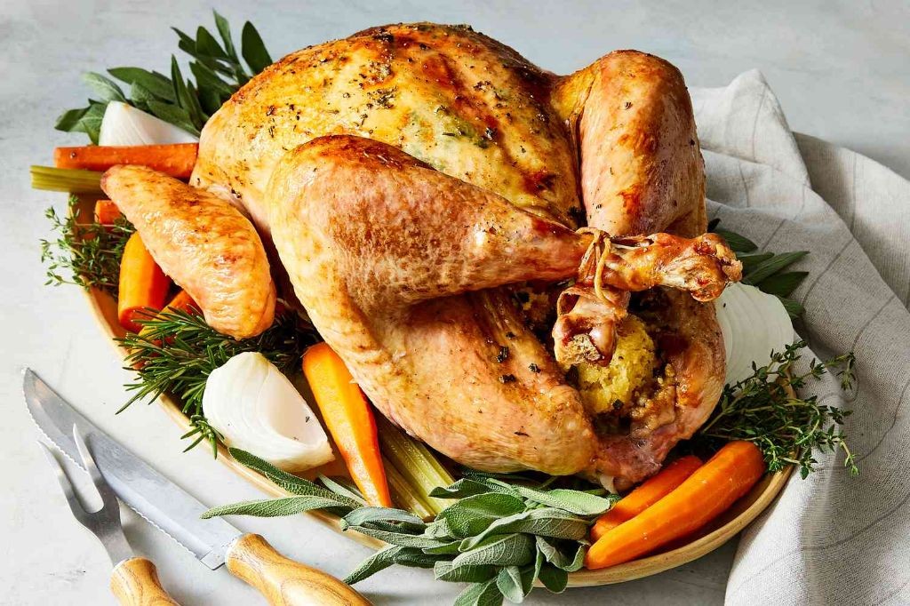 Classic Roast Turkey with Herb Butter