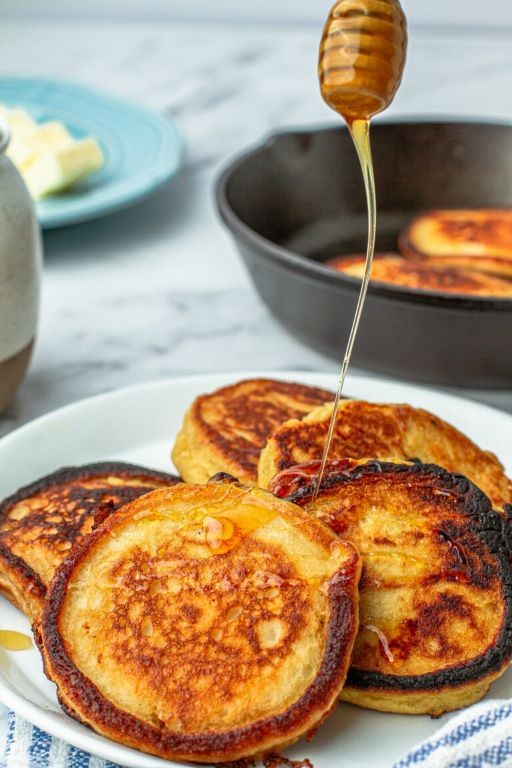 Classic Southern Hoe Cakes with Buttermilk