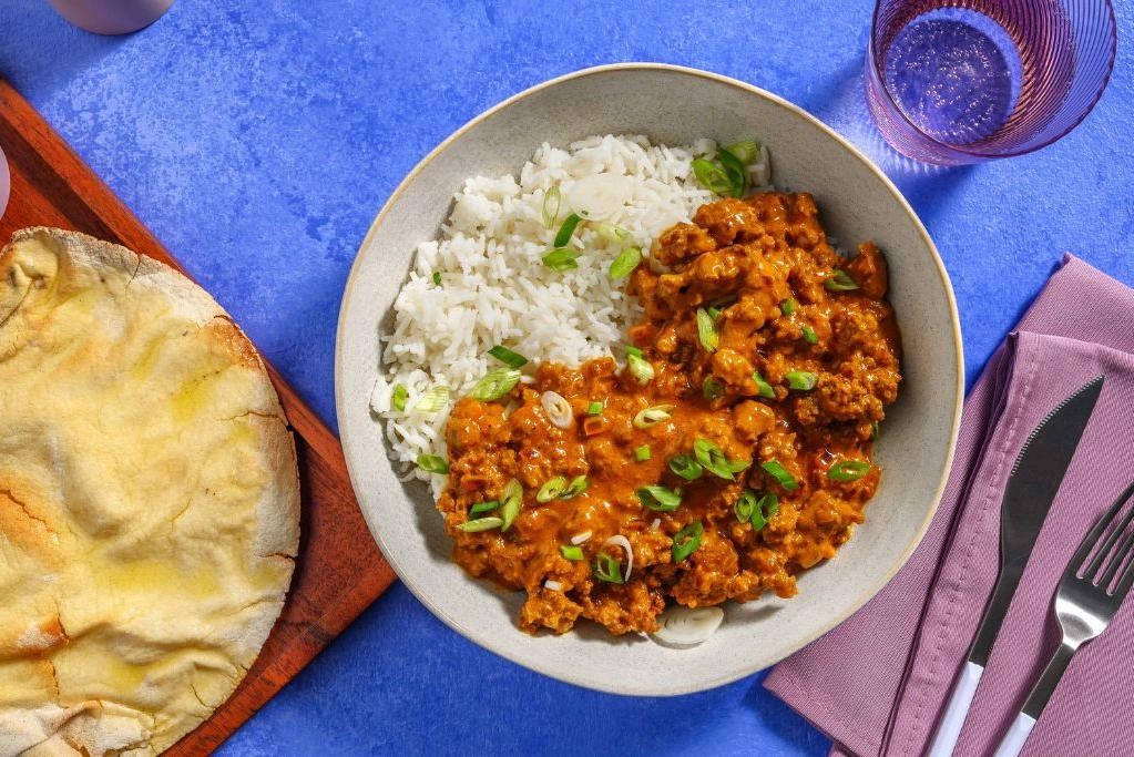 Classic Spicy Turkey Madras Curry