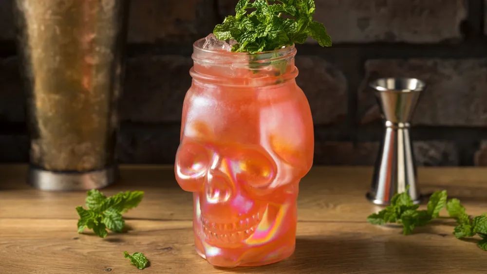 Classic Tiki Zombie Cocktail