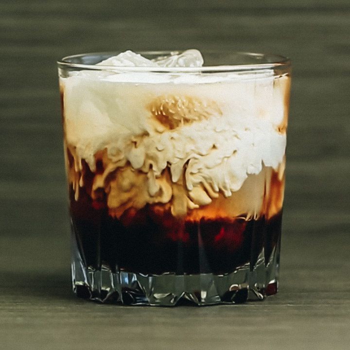 Classic White Russian Cocktail