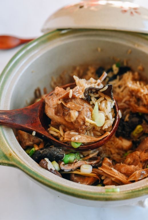 Clay Pot Chicken with Mushrooms